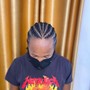 Own Hair Cornrows