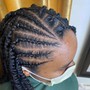 Mini Box Braids hair added (short)