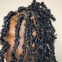 Fulani braids touch up