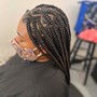 Knotless Braid Touch Up 2 front rows