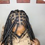 Knotless braids