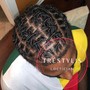 Kid's Loc Retwist w/ Style