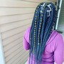 Lemonade braids butt length (hair included + wash and blow dry)