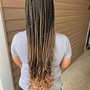 Lemonade braids butt length (hair included + wash and blow dry)