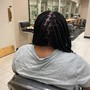 Basic wig braid-down Cornrows