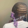 Feed in braids