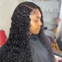 Closure like frontal wig install