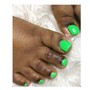 Basic Gel Pedicure