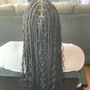 Knotless goddess braids (hair not included)