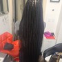 Human hair Individual Braids