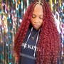 Bohemian Knotless Box Braids Med/Lrg