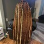 Straight back Braids 16-20