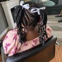 Kid's Knotless  Braids with beads (Ages 1-5)