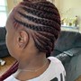 Kid's Knotless  Braids with beads (Ages 1-5)