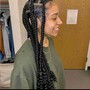 Medium individuals/box Braids