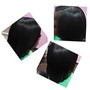 Natural fine or thin hair neck length Silk Press $55