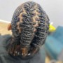 Small knotless box braids