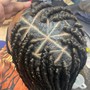 Two strand twist on locs