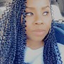 Small knotless box braids