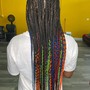 Butt length butterfly locs