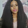 Boho knotless braids(Human hair)