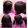 6-8 Weeks Relaxer Retouch With Olaplex Treatment, moisture hair mask treatment, Trim  and Flat Iron