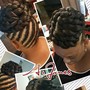 Updo style with weave