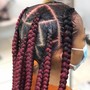 Medium cornrows