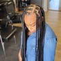 2 Braids for men straight back