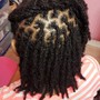 Natural Braids to the Back