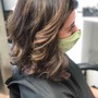 Balayage/hand painted Hair Color