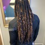 Instant locs standard size (less than 8 inches of hair)