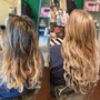 Hand-Tied Hair Extensions