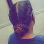 Braid ponytail hair included