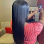 Weave with Lace Closure Sew In