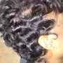 Relaxer/cut and wave (no curling)