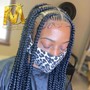 Human Hair Faux Loc Extensions