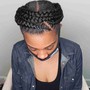 Box braids take out