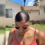 High/Low Slick Ponytail