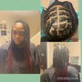 Small Knotless Braids