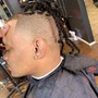 I have Locs and want a Fade/Trim  taper with Enhancements