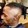 I have Locs and want a Fade/Trim  taper with Enhancements