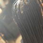 Box Braids over Dreads