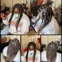 2 Feed In Braids