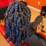 Perm Rod Curls for Locs/Braids