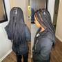 Jumbo knotless braids