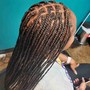 Knotless Box Braids Medium