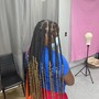 Large Knotless Braids Butt Length