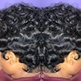 Natural Hair Silk Press