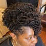 Designer Haircut and Style Relaxed Hair